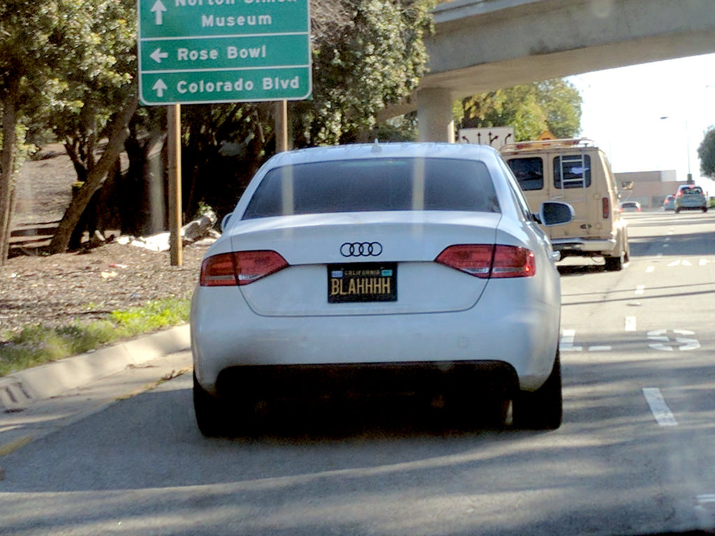 Custom License Plate Cost California